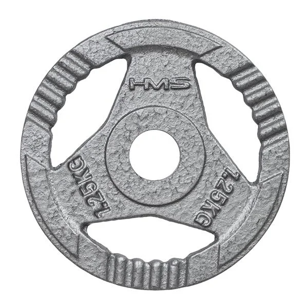 Svorio diskai 30 mm 1,25 -5 kg, pilkas Svorio diskai 30 mm 1,25 -5 kg, pilkas