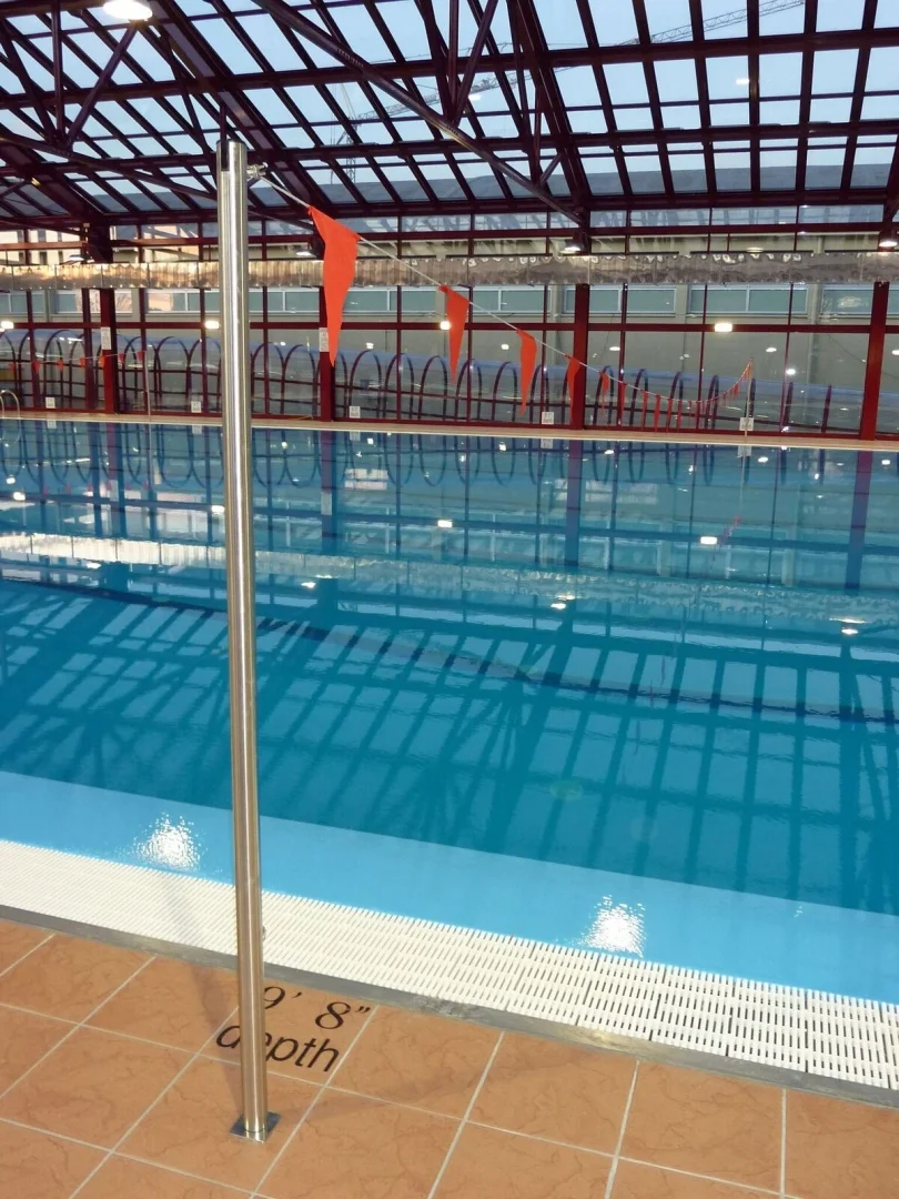 Stovai ASI304, posūkio nugara vėliavėlėms, false start žymekliams Stovai (2 vnt.) nerūdijančio plieno ASI304, posūkio nugara vėliavėlėms, klaidingo starto (false start) žymekliams