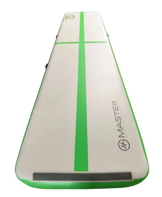 Pripučiamas gimnastikos čiužinys 400x100x10 cm, įv. spalvų Pripučiamas gimnastikos čiužinys 400x100x10 cm, įv. spalvų