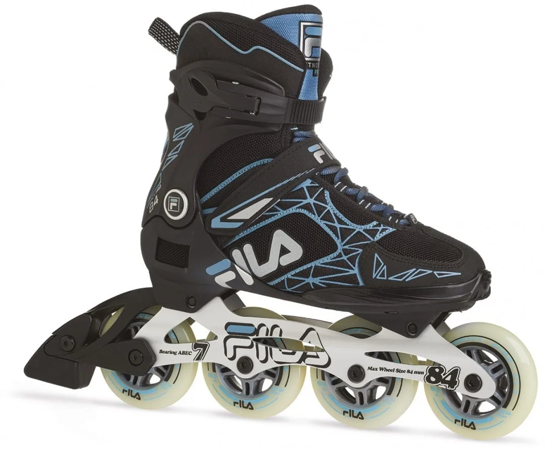 Riedučiai FILA LEGACY PRO 84 moterims, juoda/mėlyna Riedučiai FILA LEGACY PRO 84 moterims, juoda/mėlyna