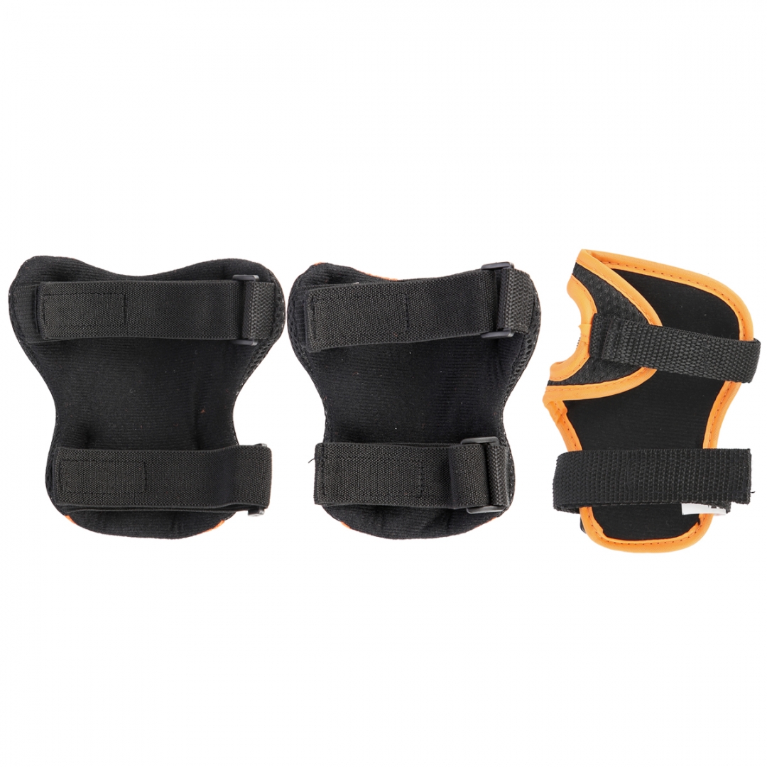 Apsaugų komplektas H716 juodos/oranžinės - Image 2