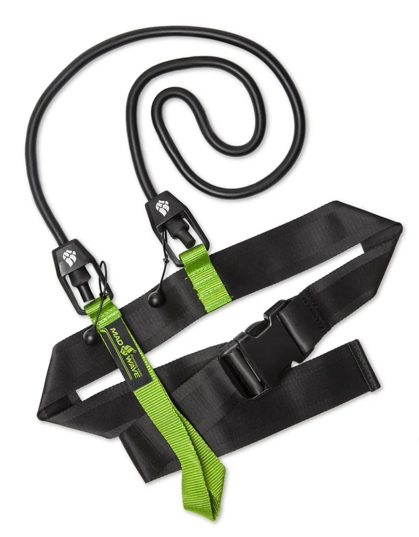 Plaukimo pasipriešinimo diržas MAD WAVE Short Belt Plaukimo pasipriešinimo diržas MAD WAVE Short Belt