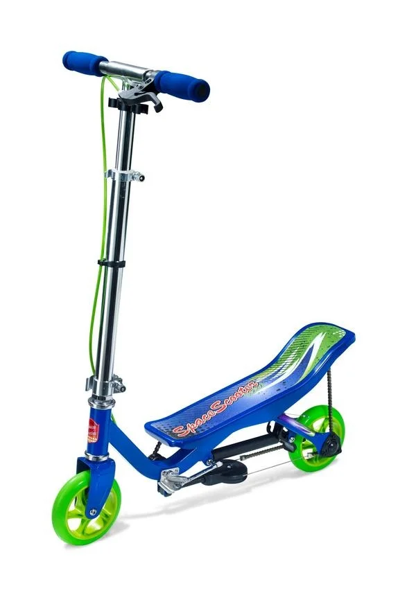 Space Scooter X360 mėlynas paspirtukas