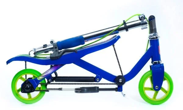 Space Scooter X360 mėlynas paspirtukas