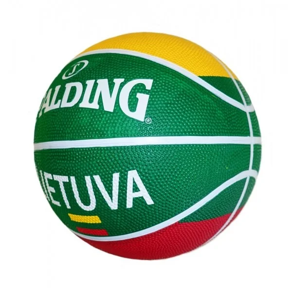 Krepšinio kamuolys SPALDING LIETUVA 5-7 dydis Krepšinio kamuolys SPALDING LIETUVA 5-7 dydis