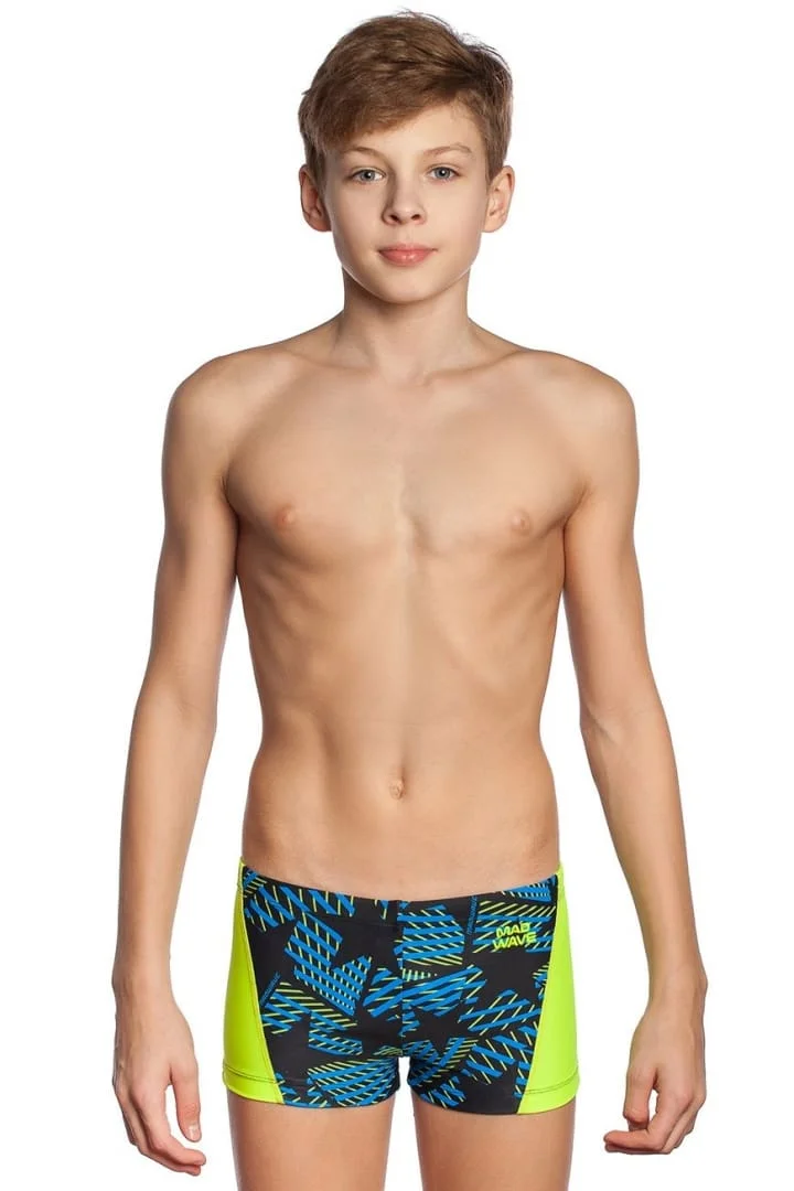 Berniukų plaukimo glaudės MAD WAVE SPLASH JUNIOR D4 Berniukų plaukimo glaudės MAD WAVE SPLASH JUNIOR D4