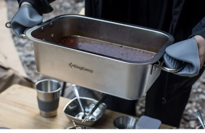 Stovyklos indų rinkinys KING CAMP Hot Pot rinkinys 4 asmenims Stovyklos indų rinkinys KING CAMP Hot Pot rinkinys 4 asmenims