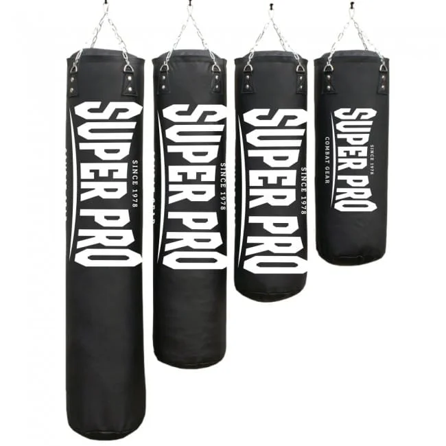 Profesionalus Super Pro Luxury bokso maišas 100-180 cm., juodas Profesionalus Super Pro Luxury bokso maišas 100-180 cm., juodas