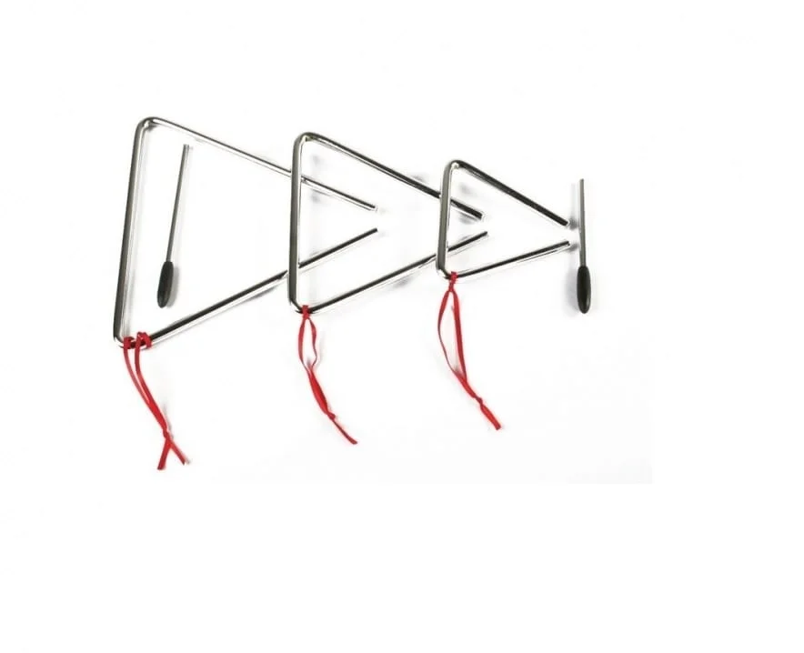 Trikampis (muzikos instrumentas) Triangle 15 cm Trikampis (muzikos instrumentas) Triangle 15 cm