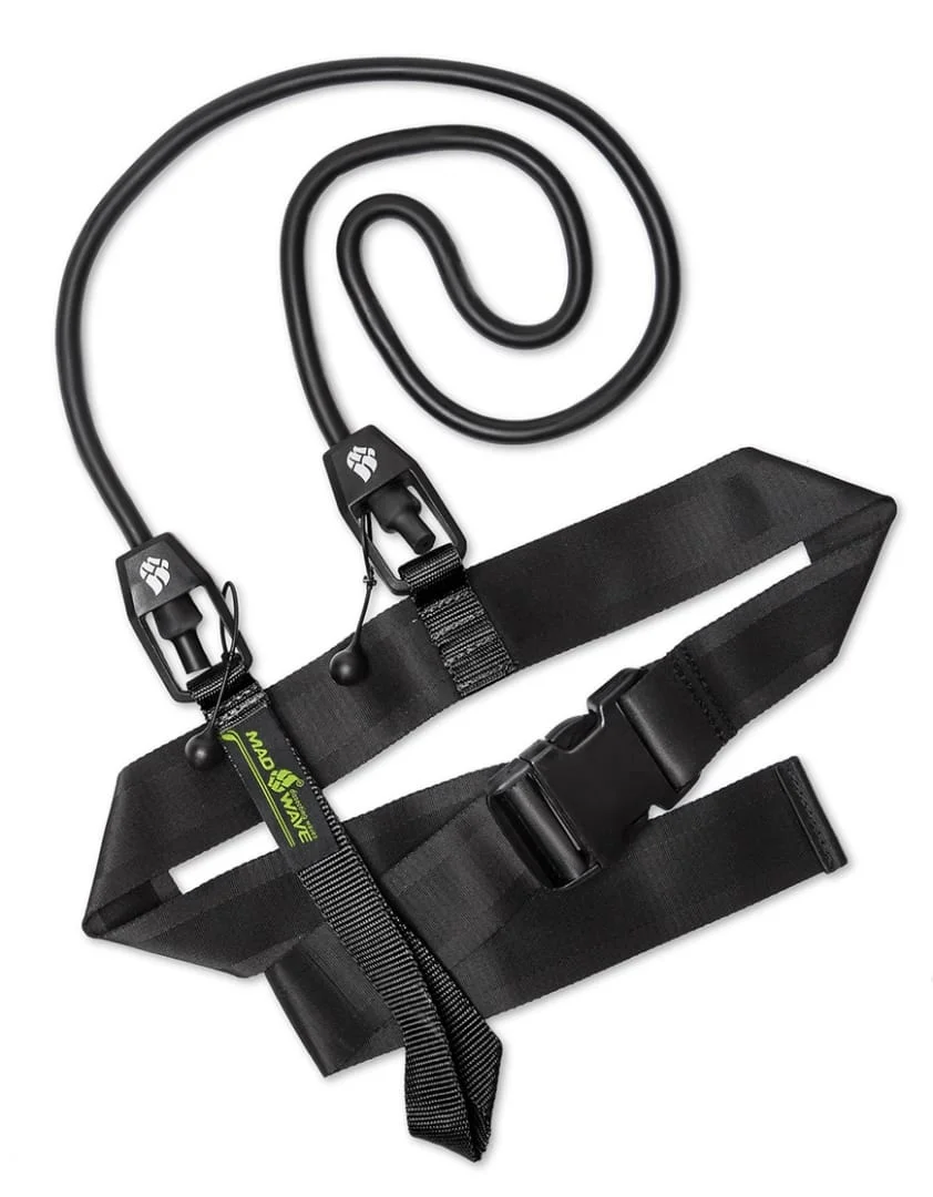 Plaukimo pasipriešinimo diržas MAD WAVE Short Belt Plaukimo pasipriešinimo diržas MAD WAVE Short Belt