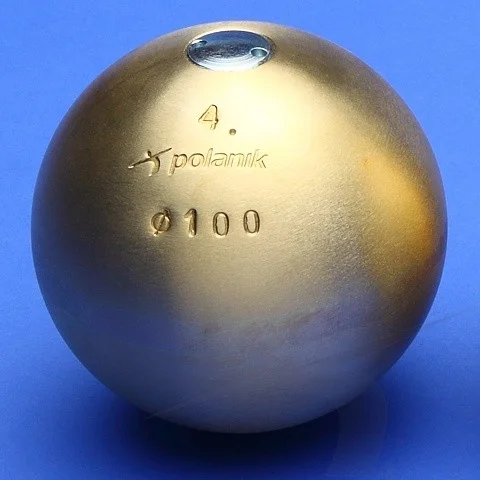 Žalvarinis stūmimo rutulys POLANIK PK 4 – 7.26 kg Žalvarinis stūmimo rutulys POLANIK PK 4 – 7.26 kg