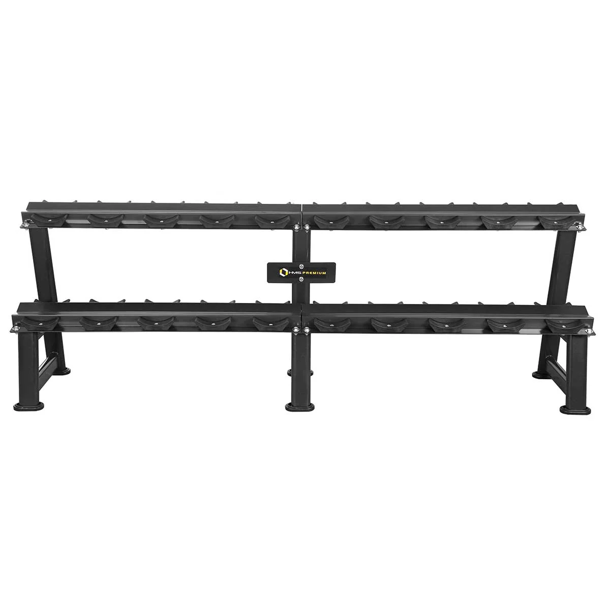 Horizontalus hantelių stovas STR23, 50 x 236 x 80,5 cm Horizontalus hantelių stovas STR23, 50 x 236 x 80,5 cm