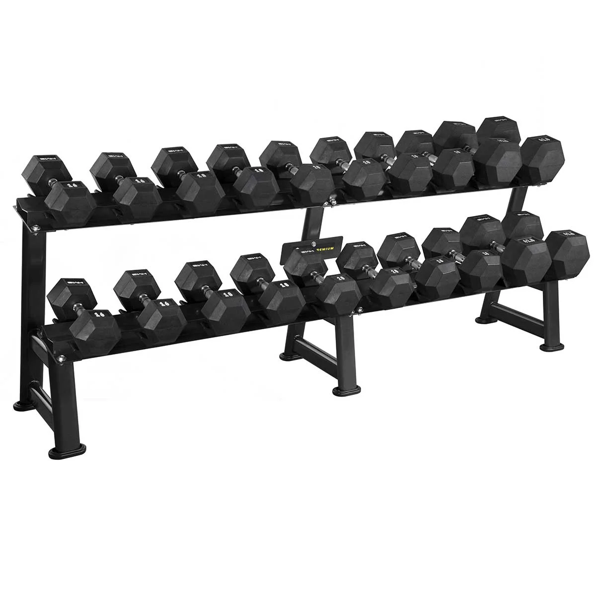 Horizontalus hantelių stovas STR23, 50 x 236 x 80,5 cm Horizontalus hantelių stovas STR23, 50 x 236 x 80,5 cm