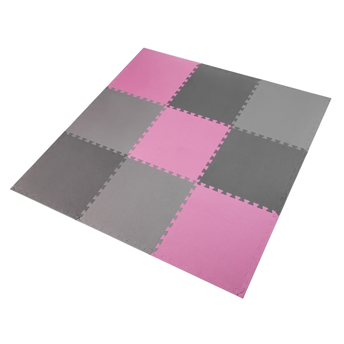 Spalvota puzzle danga, 9 vnt., 60x60x1 cm Spalvota puzzle danga, 9 vnt., 60x60x1 cm