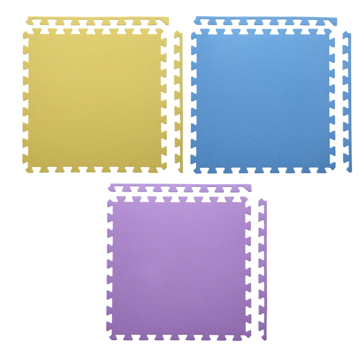 Spalvota puzzle danga, 9 vnt., 60x60x1 cm Spalvota puzzle danga, 9 vnt., 60x60x1 cm
