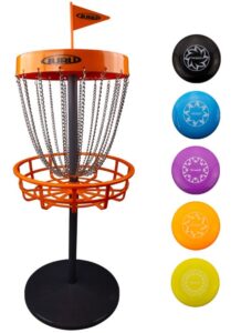 Sodo žaidimas SCHILDKROT Mini Discgolf rinkinys