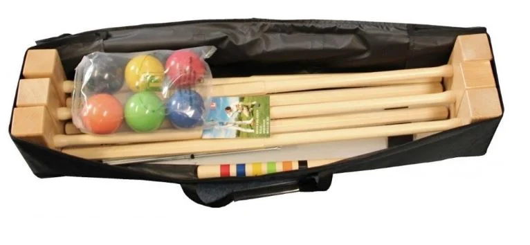 Kroketas LUCIO LONDERO Professional 6 žaidėjams – krepšys Kroketas LUCIO LONDERO Professional 6 žaidėjams – krepšys