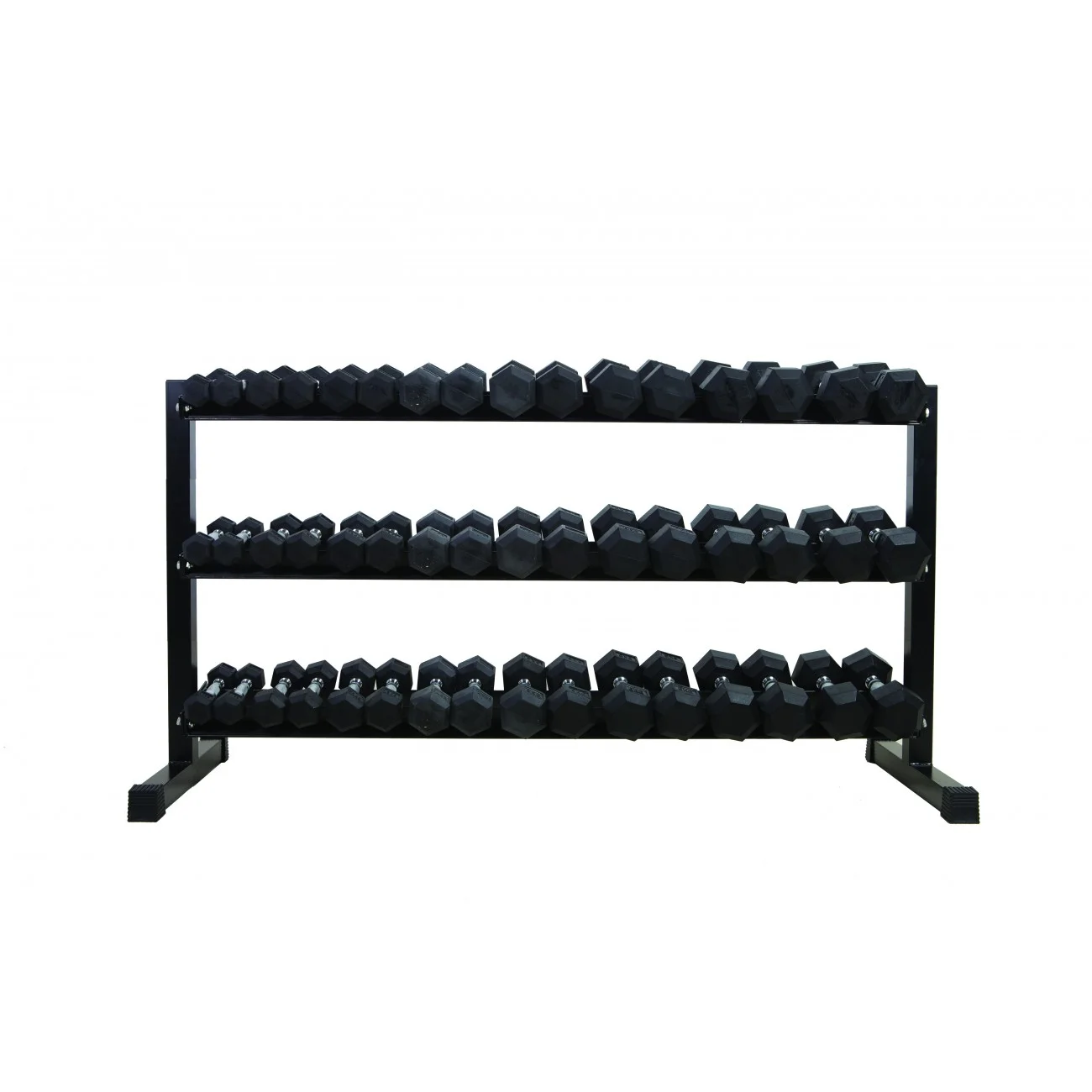 Hex hantelių stovas 161,5 x 55 x 85,5 cm Hex hantelių stovas 161,5 x 55 x 85,5 cm